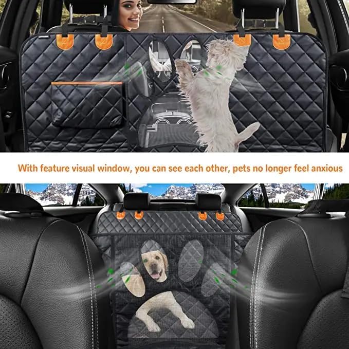 Dog Car Seat Cover for Back Seat for XL Cars