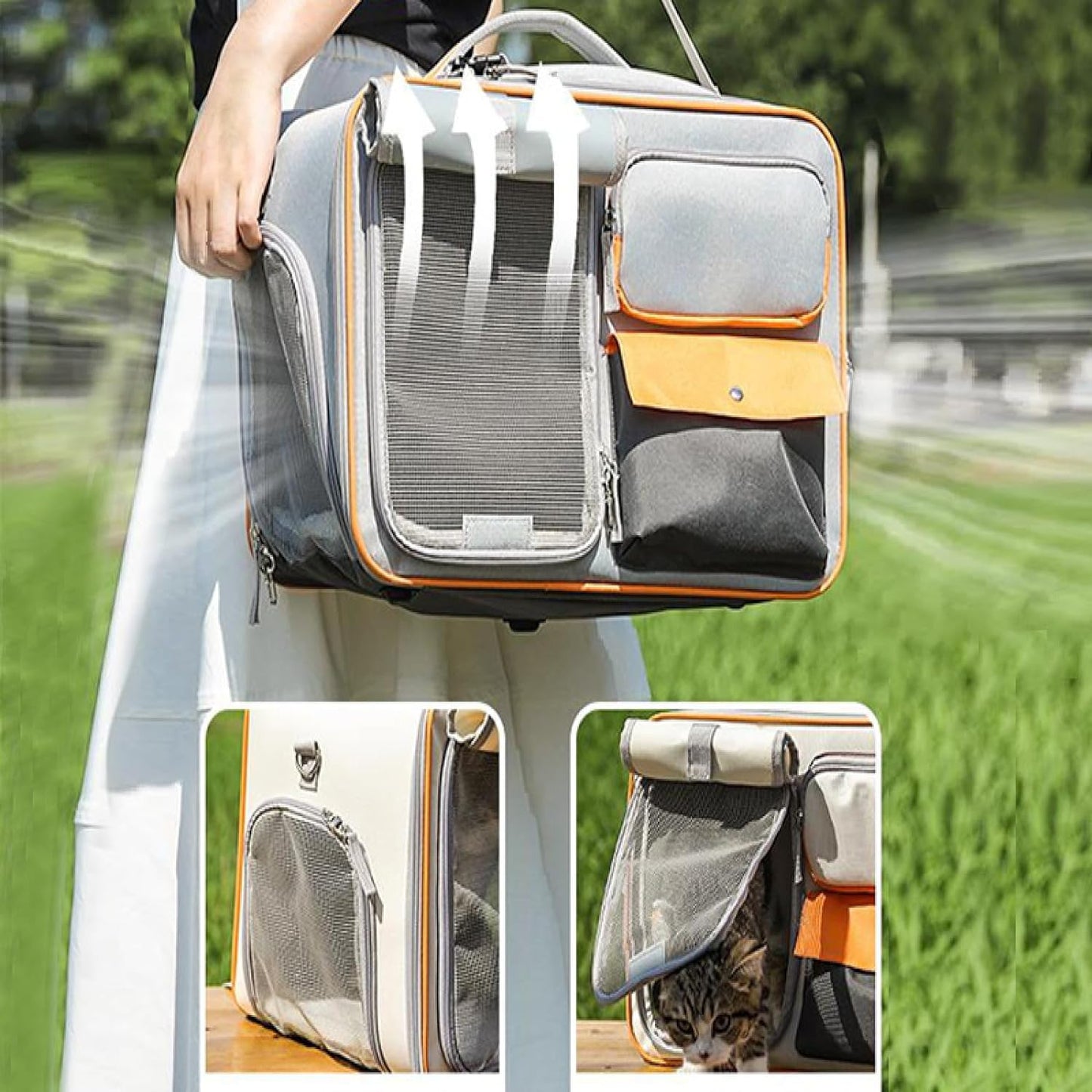 Pet Bag Go Out Portable Backpack