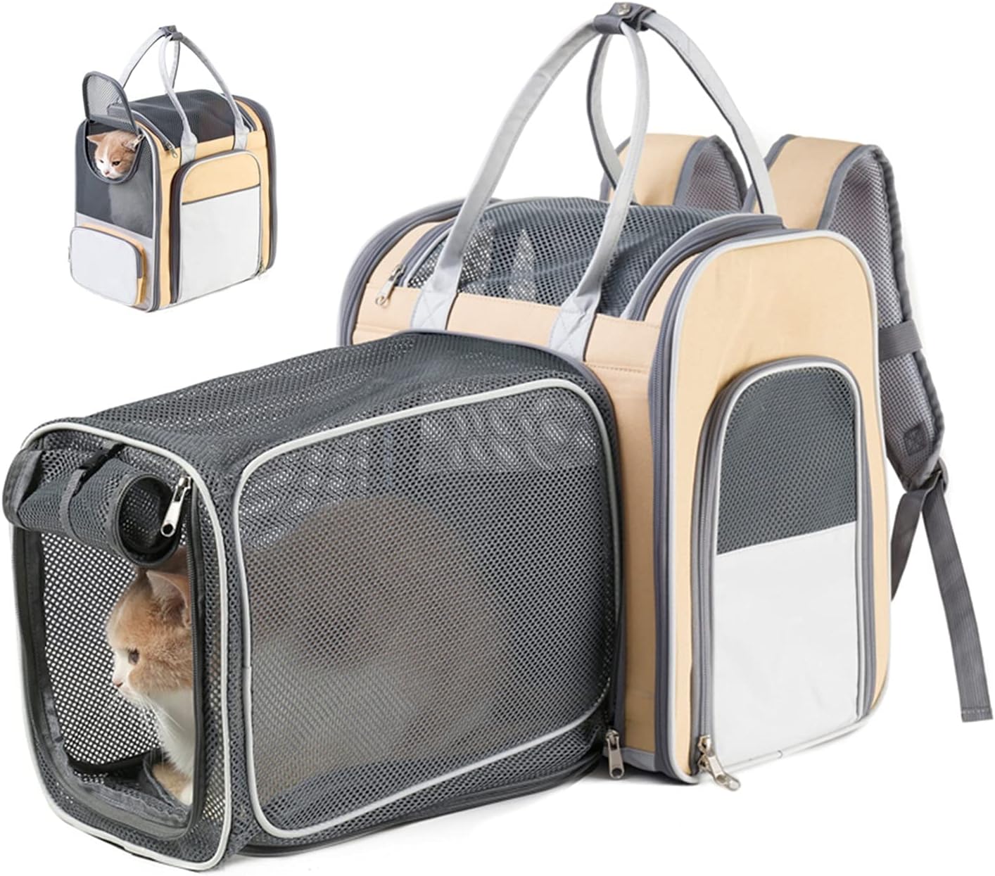 Cat Backpack Carrier Expandable